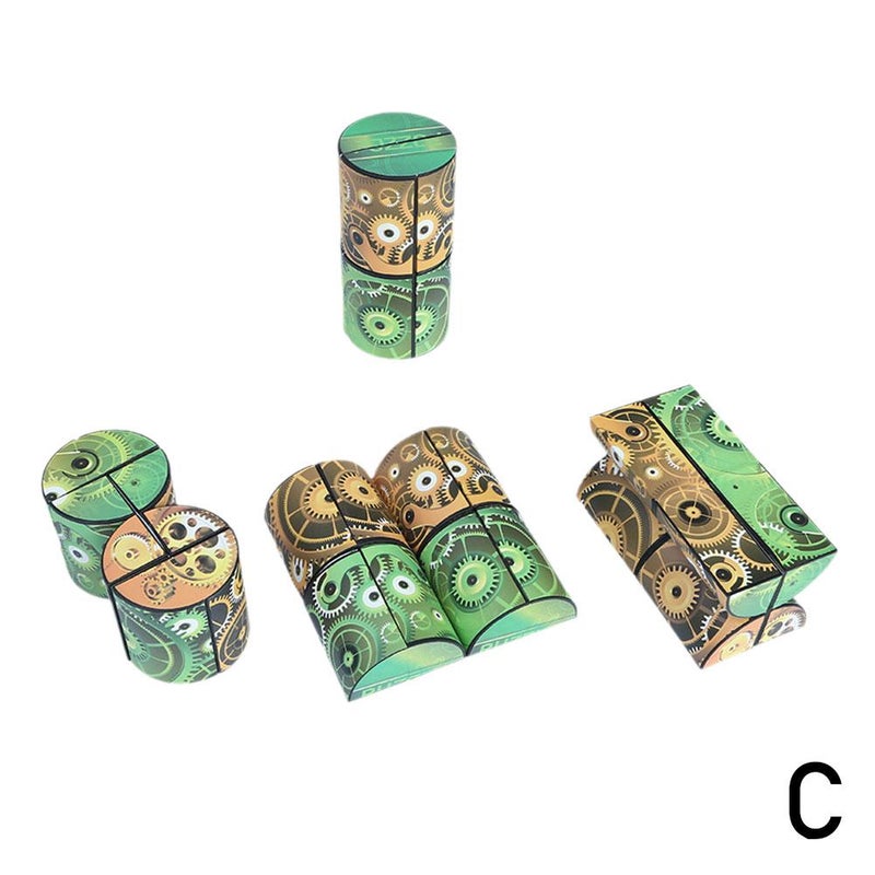 3D geometric magnetic Rubik's Cube, infinitely variable Rubik's Cube, irregularly shaped Rubik's Cube, educational toy